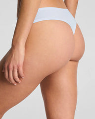SPANXsmooth® Fit-To-You Supima® Cotton Thong 3-Pack Box | Summit/Clay/Timeless Navy