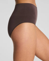 SPANXshape® ExtraOrdinary Supima® Cotton Brief | Dark Cacao