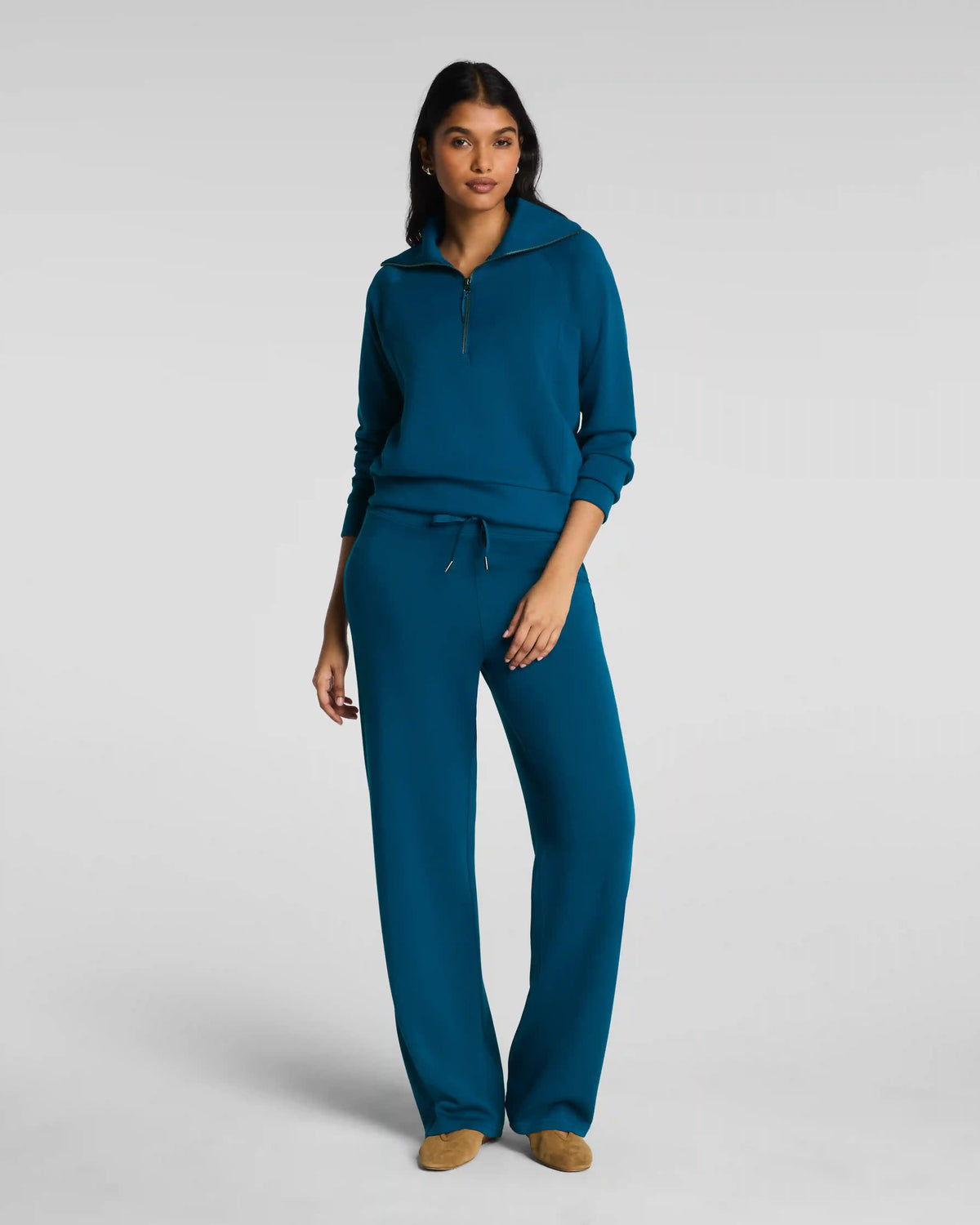 SPANX AirEssentials® Straight Leg Pant | Deep Cove