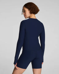 SPANX® OnForm Long Sleeve Top | Timeless Navy
