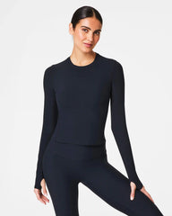 SPANX® OnForm Long Sleeve Top | Very Black