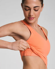 SPANX® BoostUp V-Neck Shelf Tank | Persimmon