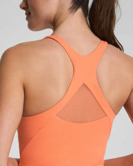 SPANX® BoostUp V-Neck Shelf Tank | Persimmon
