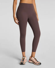 SPANXshape® BodyLine 7/8 Leggings with Mid-Tummy Compression | Dark Cacao
