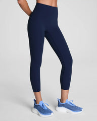SPANXshape® BodyLine 7/8 Leggings with Mid-Tummy Compression | Timeless Navy