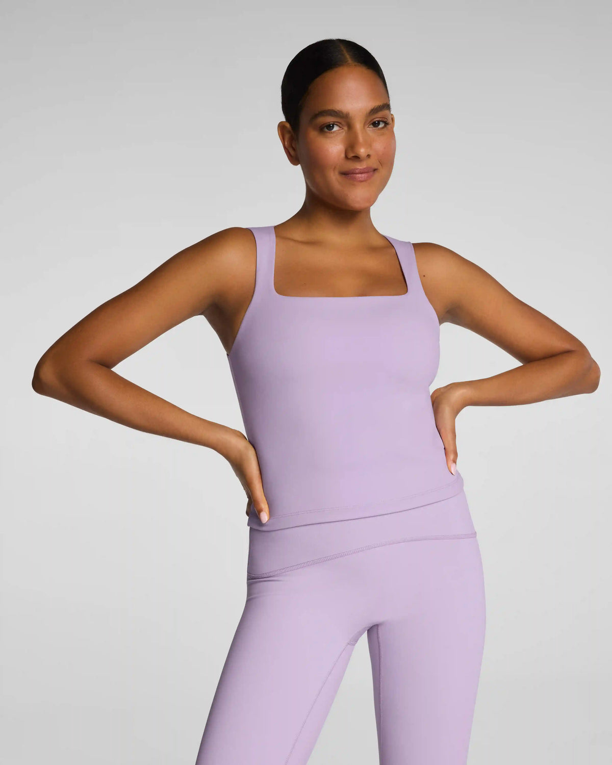 SPANX® BoostUp Square Neck Shelf Tank | Verbena