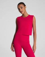 SPANX® BoostUp Cropped Tank | Fuchsia