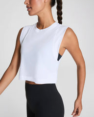 SPANX® BoostUp Cropped Tank | Vivid White