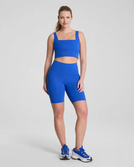 SPANX® BoostUp Cropped Square Neck Shelf Tank | Current