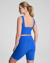 SPANX® BoostUp Cropped Square Neck Shelf Tank | Current