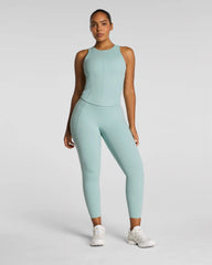 SPANX® PowerPlay High Neck Shelf Tank | Wave