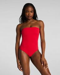 SPANXshape® Swim Bandeau One Piece | SPANX® Red