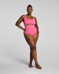 SPANXshape® Swim Cutout One Piece | Hibiscus