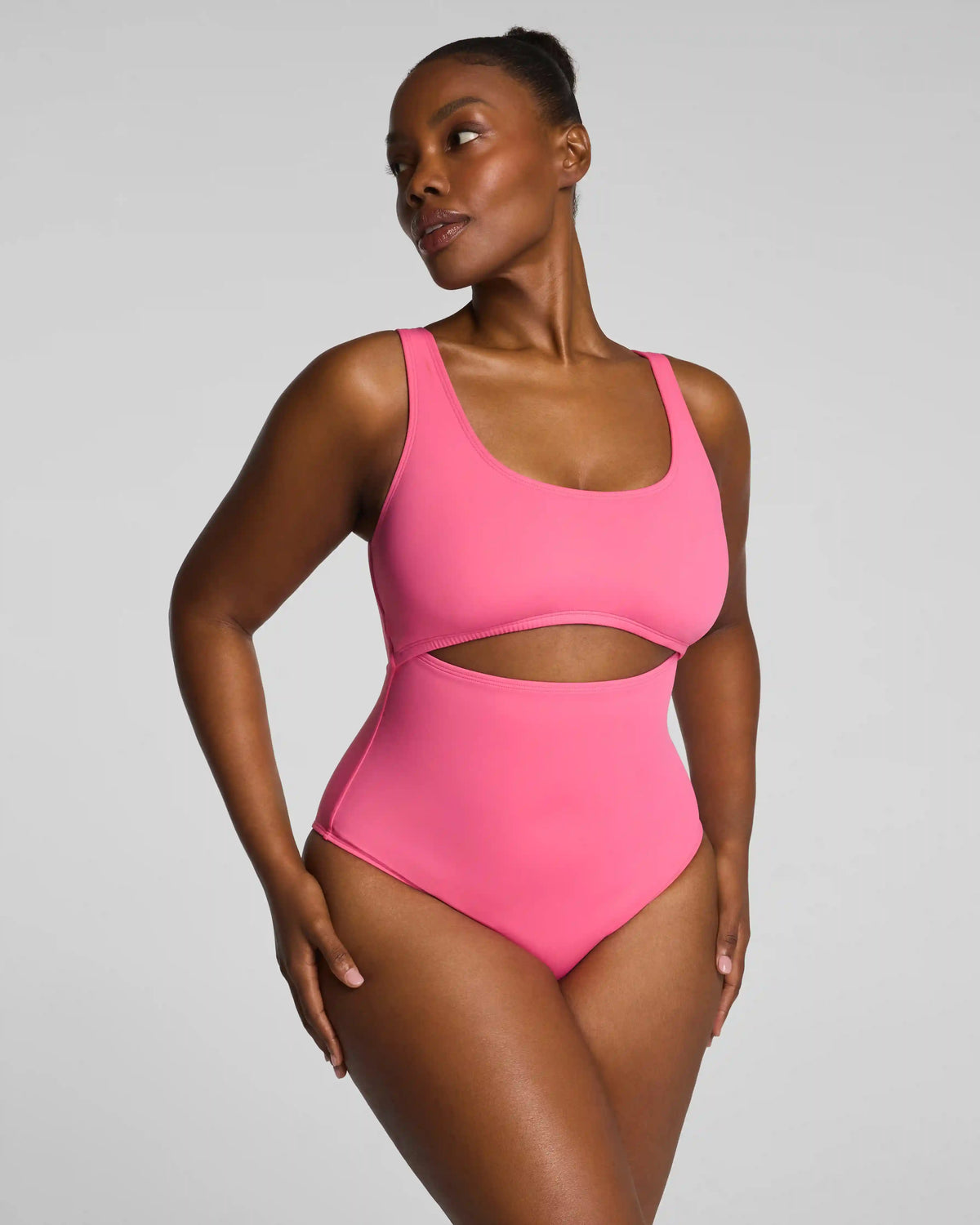 SPANXshape® Swim Cutout One Piece | Hibiscus