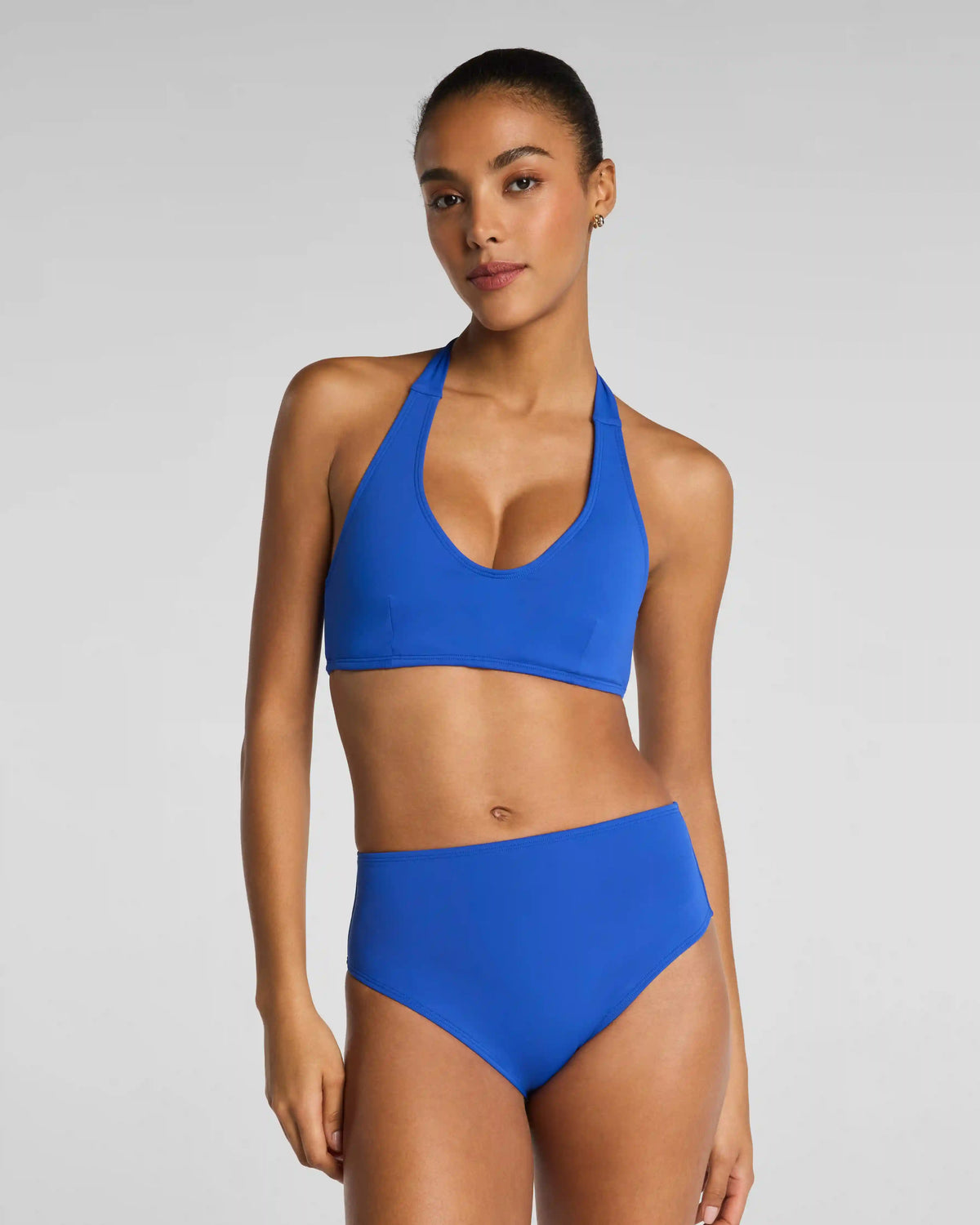 SPANXshape® Swim Halter Bikini Top | Current