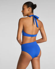SPANXshape® Swim Halter Bikini Top | Current