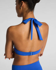 SPANXshape® Swim Halter Bikini Top | Current