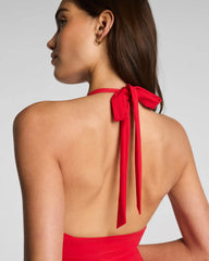 SPANXsculpt® Swim Halter One Piece | SPANX® Red
