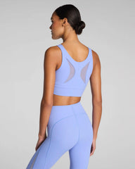 SPANX® BodyLine Sheerious Longline Sports Bra | Hyacinth