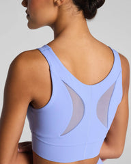 SPANX® BodyLine Sheerious Longline Sports Bra | Hyacinth