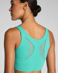 SPANX® BodyLine Sheerious Longline Sports Bra | Tidepool
