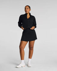 SPANXshape® BoostUp Glow Weave Skort, 14" | Very Black