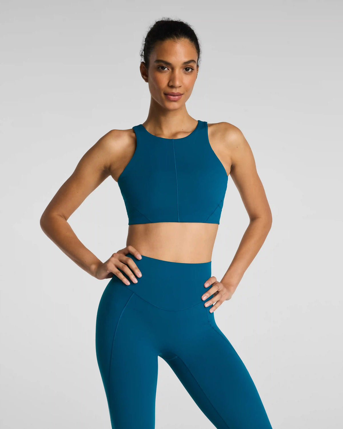 SPANX® PowerPlay Open Back Sports Bra | Deep Cove