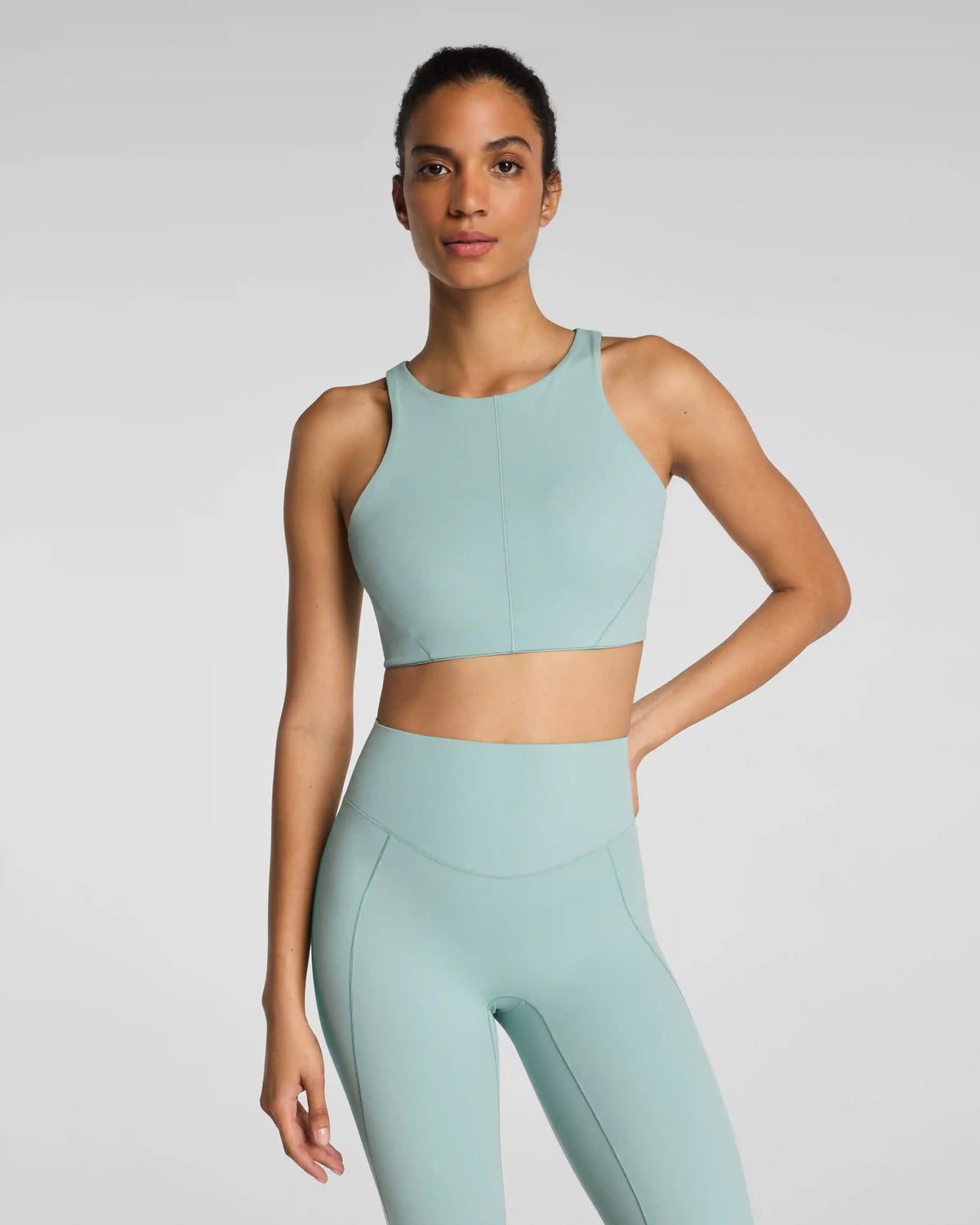 SPANX® PowerPlay Open Back Sports Bra | Wave