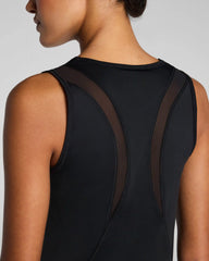 SPANX® BodyLine Sheerious Crewneck Tank | Very Black