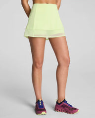 SPANXshape® BodyLine Sheerious Skort with Mid-Tummy Compression, 15" | Zest