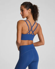 SPANX® BoostUp Low Impact Sports Bra with StayCool Tech | Faded Indigo