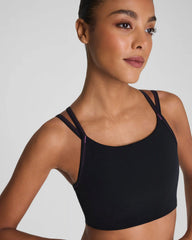 SPANX® BoostUp Low Impact Sports Bra with StayCool Tech | Very Black