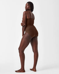 SPANXsculpt® Seamless Power High-Waisted Brief | Chestnut Brown