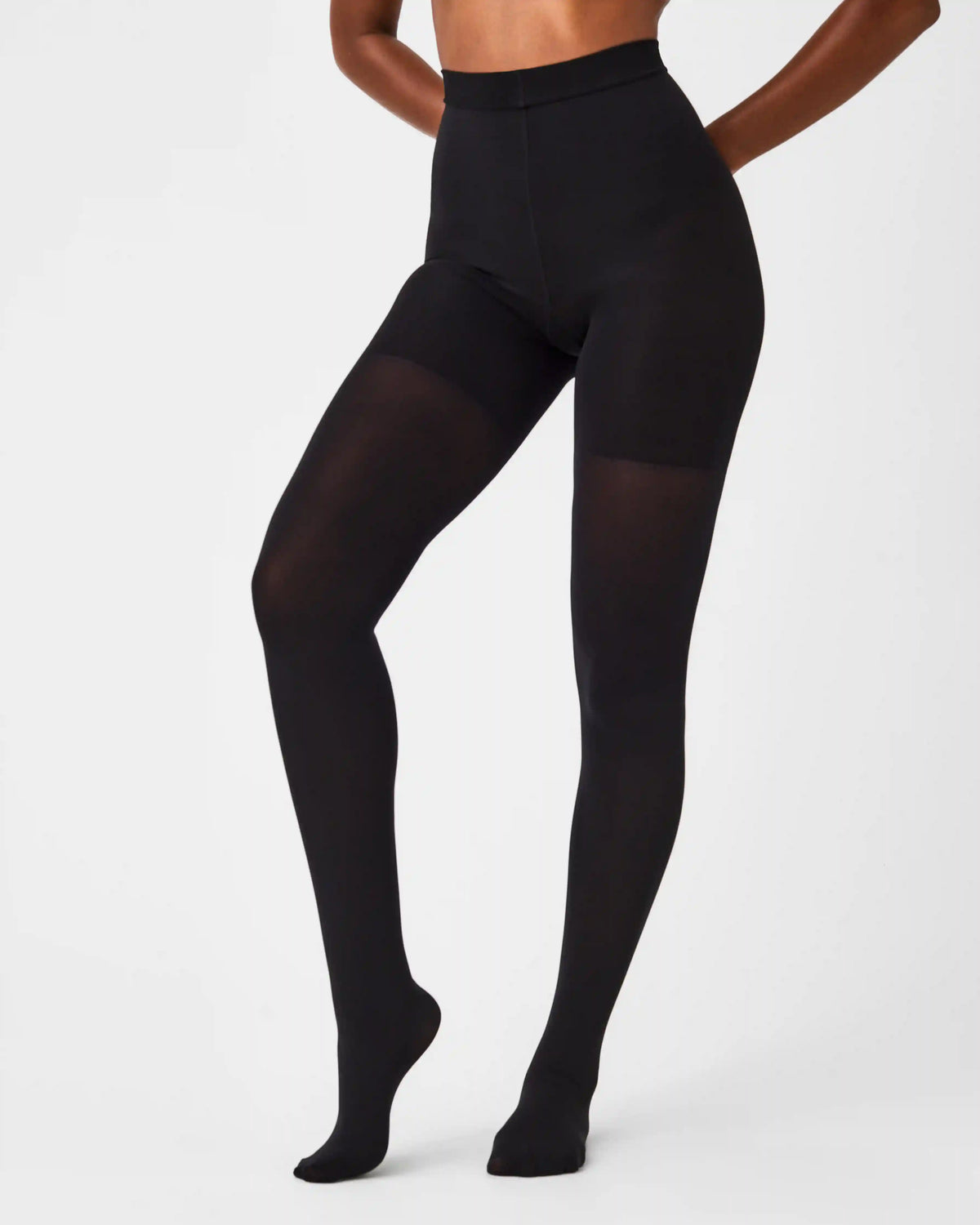 SPANXshape® Mid-Thigh Tight-End Tights® | Very Black