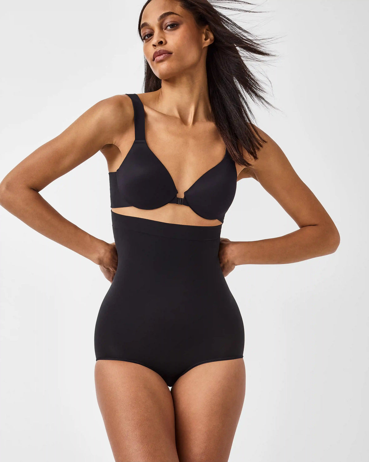 SPANXsculpt® Seamless Power High-Waisted Brief | Very Black